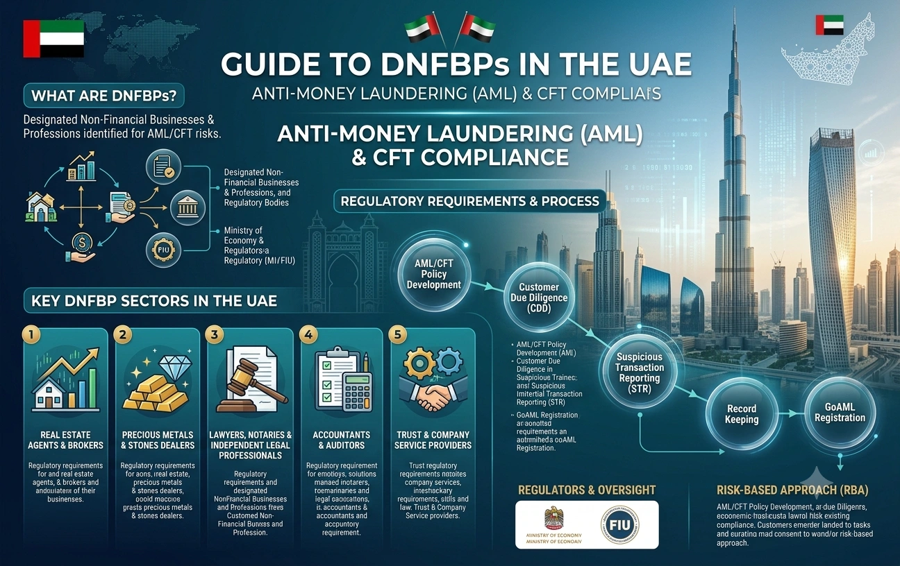 DNFBPs in the UAE: The Complete 2026 Guide to AML/CFT Compliance