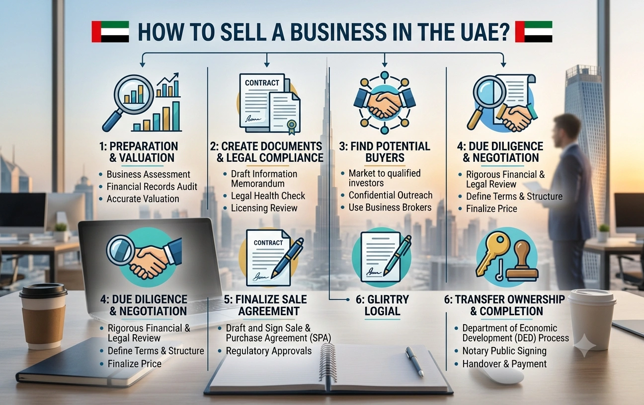 How to Sell a Business in the UAE?
