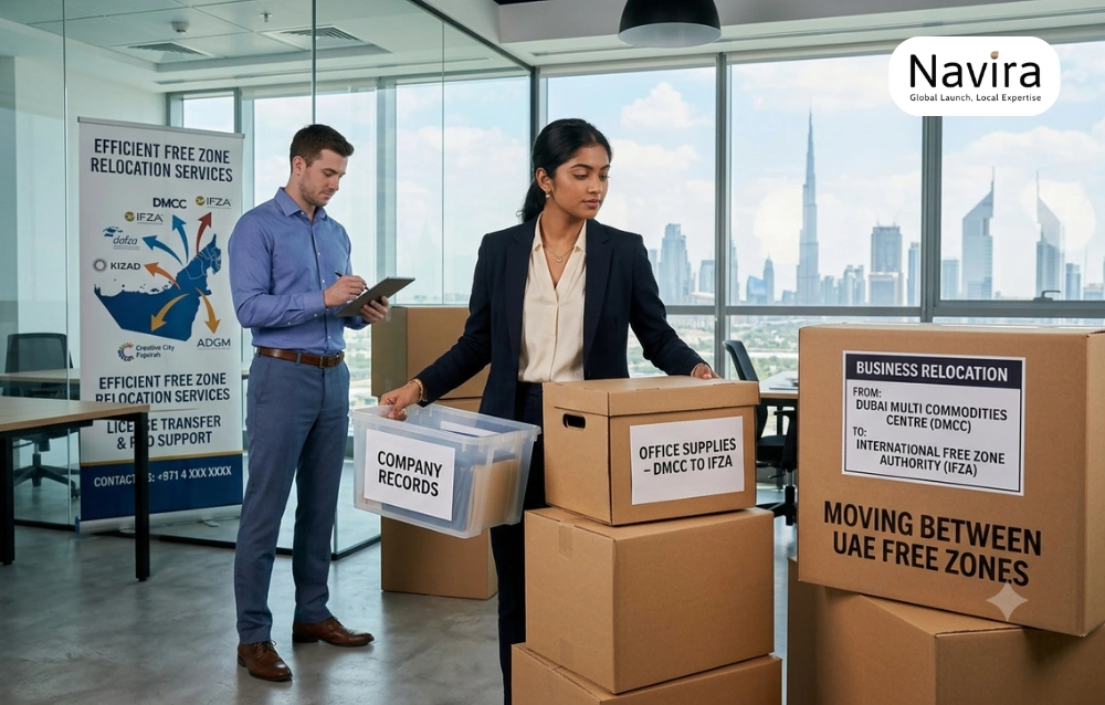 Moving Between UAE Free Zones